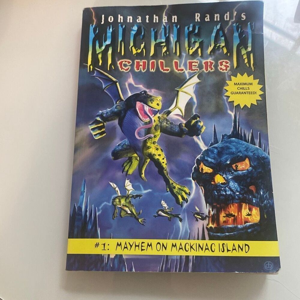 Michigan Chillers #1 Mayhem on Mackinac Island Jonathan Rand Paperback